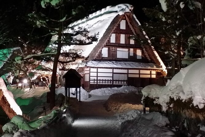 2-Day Bus Tour to Shirakawago & Hida No Sato Winter Illumination - Osaka departure: early start, clear meeting point