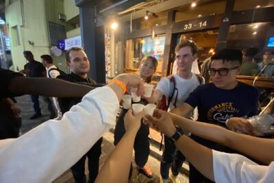 3Hour Osaka Pub Crawl Bar Hopping Nightlife Guided Tour in Namba - Start at HUB Shinsaibashi: where your group forms