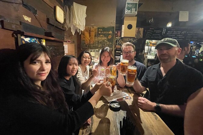 3Hour Osaka Pub Crawl Bar Hopping Nightlife Guided Tour in Namba - The free shots deal and the real value of the $46 price
