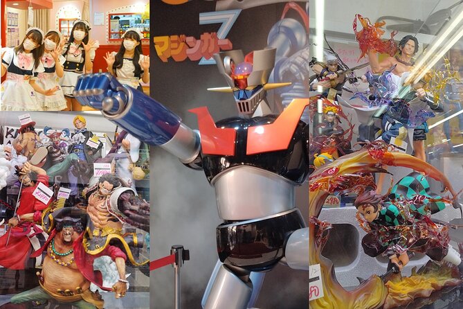 Anime shopping tour in Osaka: figures, Manga, Maid Cafe, Knife - Choosing Between Official Stores and Second-Hand Finds in Osaka