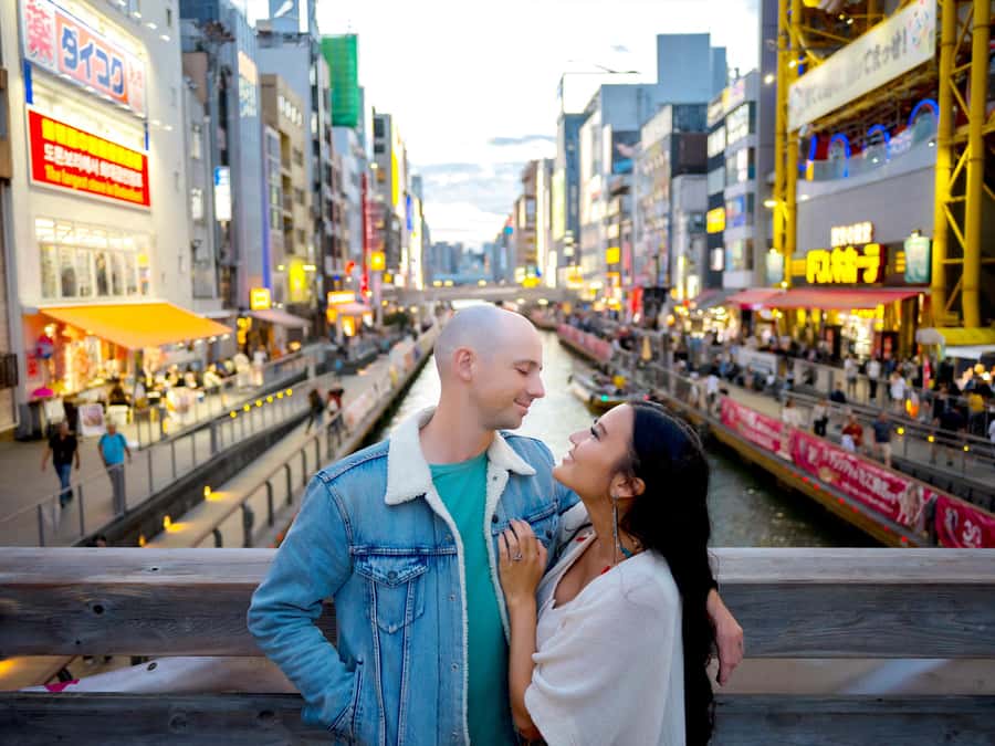 Cinematic Video shoot in Osaka - Dotonbori to Osaka Castle and the backstreets in between