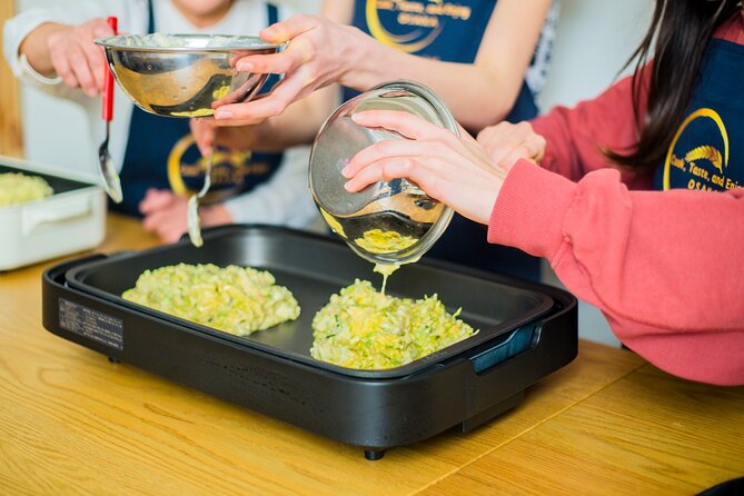 Discover Osaka Cuisine through Cooking Class Experience - What You Actually Cook: Takoyaki, Okonomiyaki, and Yakisoba Choices
