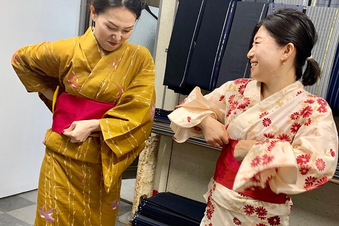 Exclusive private Yukata dressing workshop - If You Want to Leave in Yukata: Rental or Purchase Options