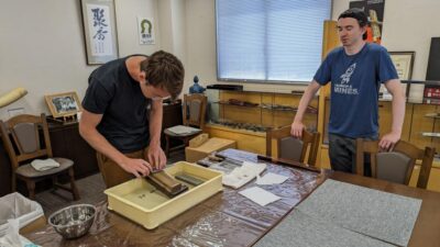 From Osaka: Sakai Knife Maker or Blacksmith Walking Tour - First stop: mochi and sweets that set the tone