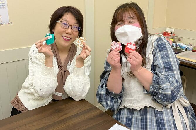 Japanese miniature kimono made with origami in Osaka - What You Make: A Miniature Origami Kimono That Feels Special
