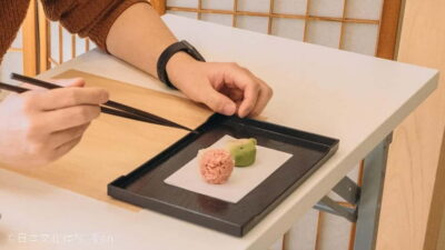 Japanese Traditional Sweets "Nerikiri" making - Kyoto bean paste is the flavor backbone here