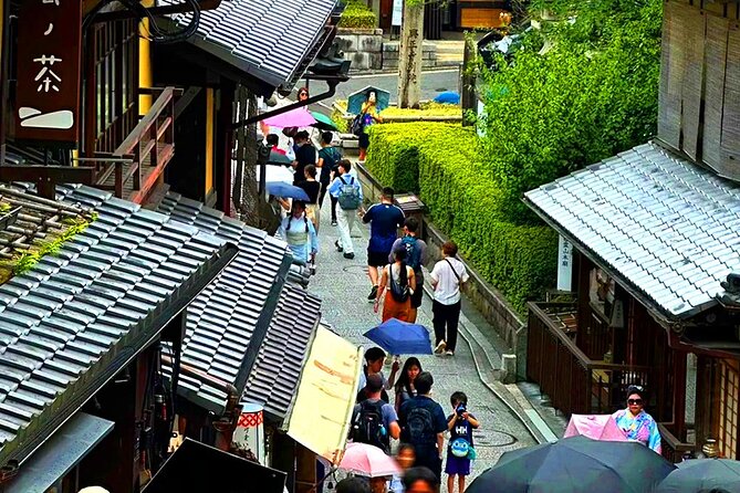 Kyoto and Nara Day Tour From Osaka with Deer Sightings - Kiyomizudera UNESCO temple: views, the Otowa Waterfall, and Higashiyama time