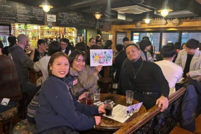 Meet Osaka locals and Japanese speaking experience at Pub Umeda - Entering HUB Umeda-Chayamachi Applause at 7:30 pm