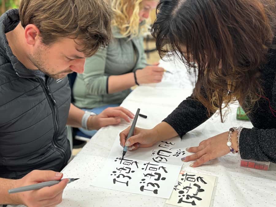 Nara: Write Your Own Name in Kanji (Japanese Calligraphy) - Your Take-Home Souvenir: Your Kanji Designed Name