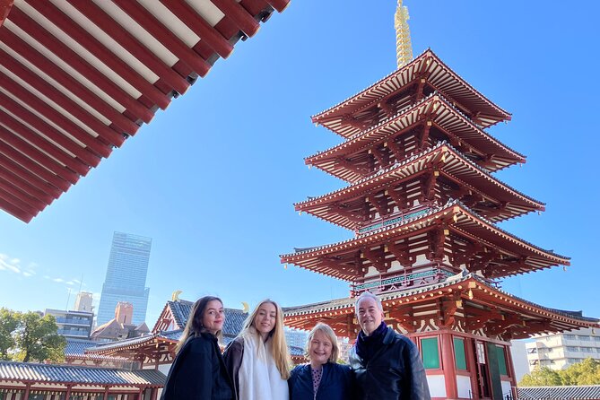 Osaka 8hr Private Tour with Government-Licensed Guide - Shinsekai: Tsutenkaku nostalgia and a short reality check
