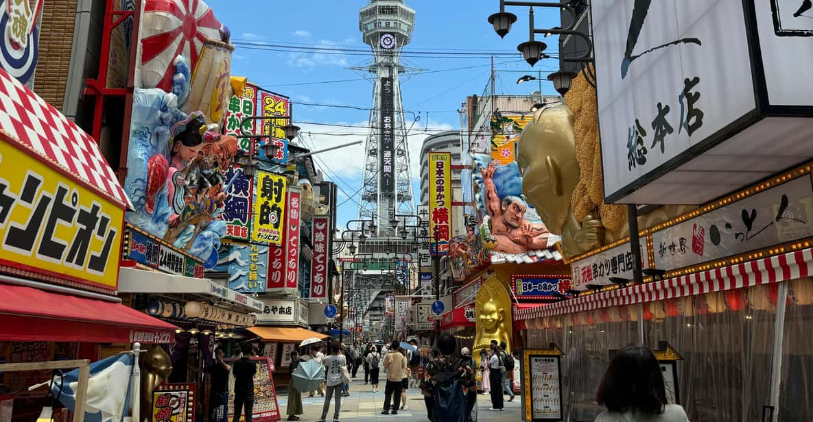 Osaka: A Private Guided Walking Tour of 5 Must-See Sights - Starting at Toki no Hiroba: Find the Golden Clock and your guide