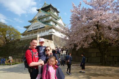 Osaka Castle and a visit to the longest shopping street in Japan - The Castle Top View: Big Photos, Samurai-Era Perspective, and a Real “Lord of the Castle” Moment