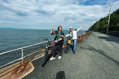 Osaka : Cycling Tour Private Seaside Ride Near Kansai Airport - Getting to Fukeko Station without turning the trip into a sprint