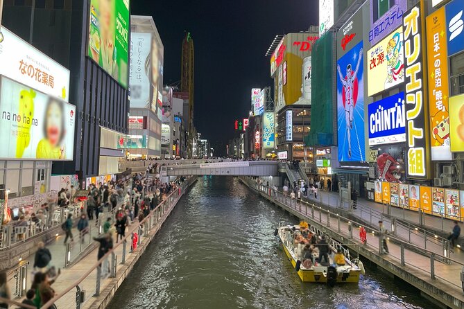 Osaka Deep Night Street Walking Tour - Dotonbori neon and the Osaka kitchen lesson