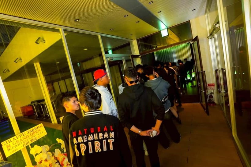 Osaka Dotonbori:GIRAFFE Nightclub Ticket with Drink/VIP Plan - VIP seating rule: be there before 23:59