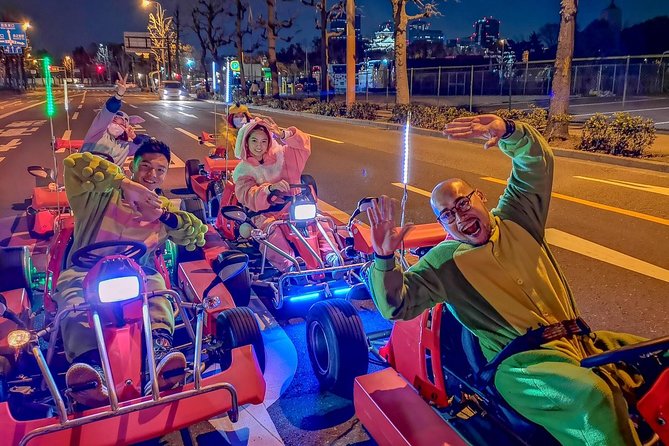 Osaka Go Karting Tour with Funny Costume - Namba and Dotonbori Feel Like a Movie When You’re the Star