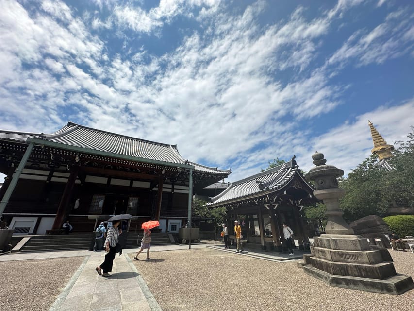 Osaka: Japan’s Oldest Temple & Bone Buddha Walking Tour - How the two temples tell one Osaka story