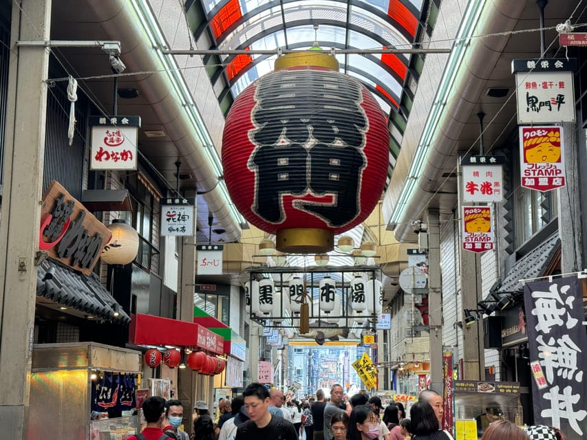 Osaka: Kuromon Market 1.5-Hour Seafood & Street Food Tour - Why Kuromon Market earns the name Osaka’s Kitchen