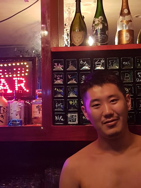 Osaka: LGBTQ+ Tour with Dinner and Drinks - Osaka After Dark, With a Guide Holding the Map