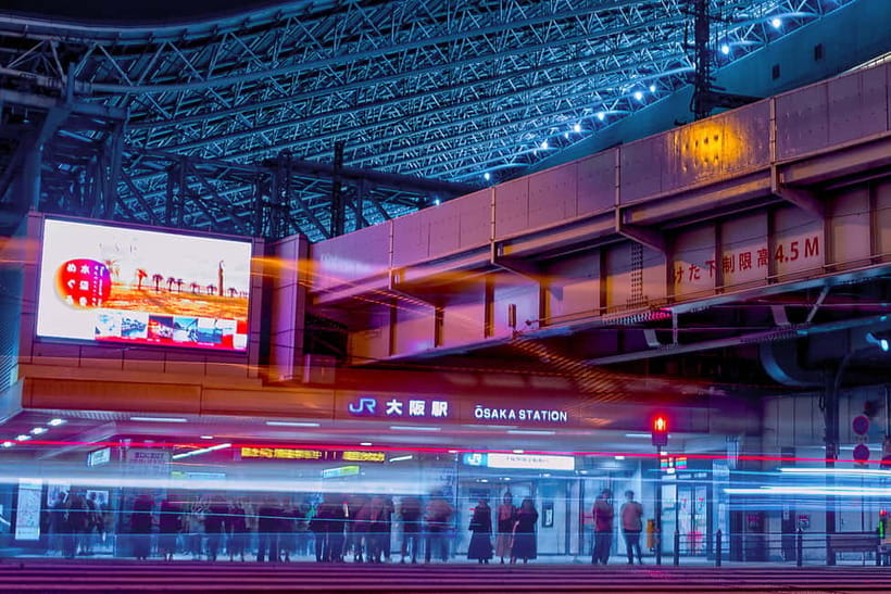 Osaka Night Photography Workshop - Tennōji and the Train Hop: More Angles, More Options