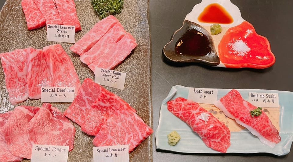 Osaka: Premium Wagyu Yakiniku at Nikuoroshi Mannoya Bettei - What the included cuts actually taste like (and why the course includes them)