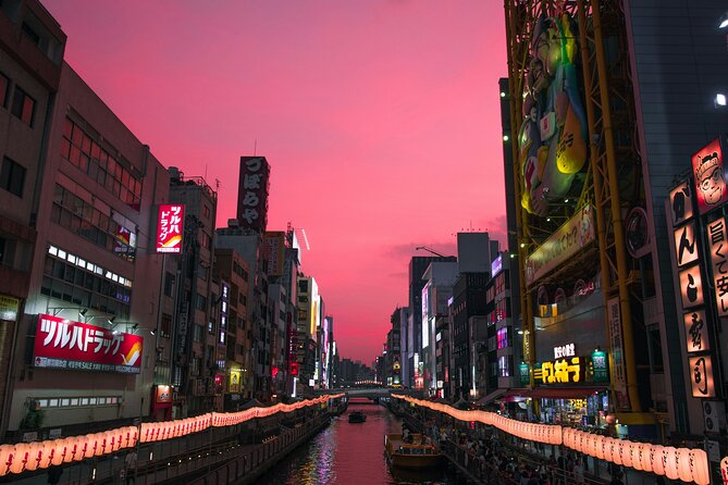 Osaka Private Hightlights Tour Customizable & English Driver - Stop 3: Tsutenkaku and the retro Shinsekai look
