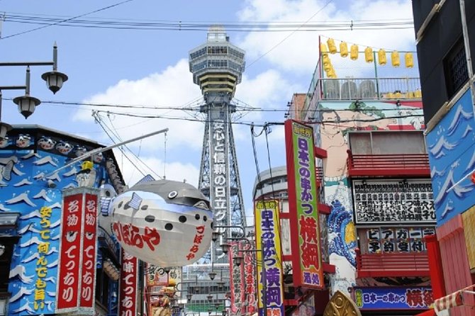 Osaka Private Tour by Public Transportation - Dotonbori District: canal scenes, neon vibes, and quick orientation