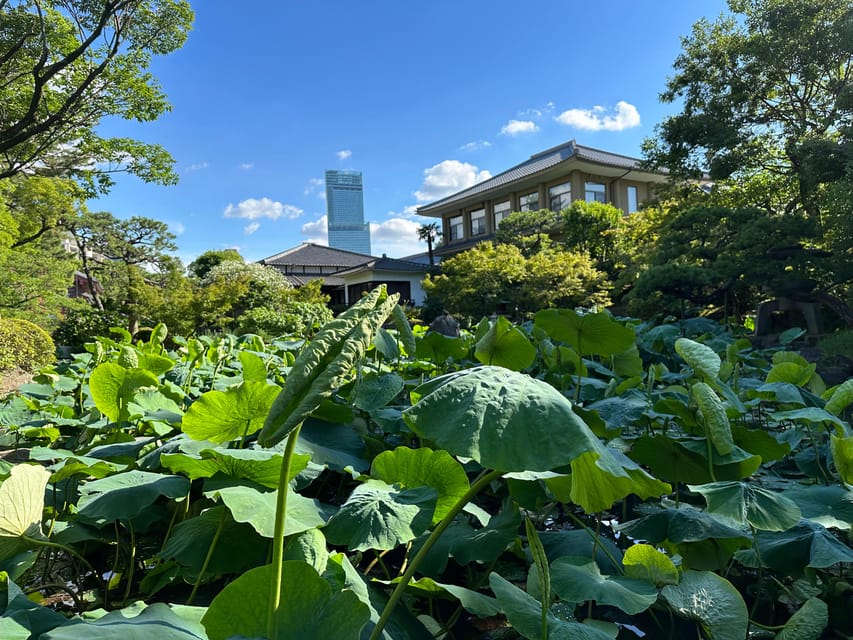 Osaka: Private Tour of Shitennoji, Osaka's Oldest Temple - The Honbou Japanese Garden: quiet time that actually pays off