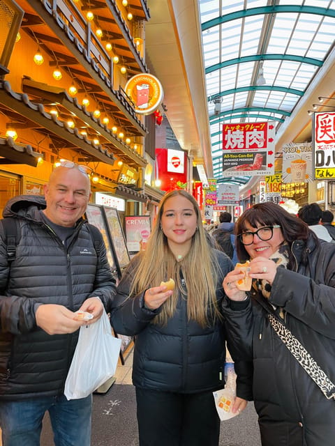 Osaka Street Food Adventure: Taste Local Flavors with Guide - Tsutenkaku Tower in 10 minutes: a fast photo stop with real street-food context