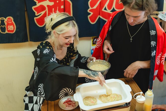 Osaka Street Food Festival :Takoyaki&Okonomiyaki for Families - Your guide makes novice cooking actually work