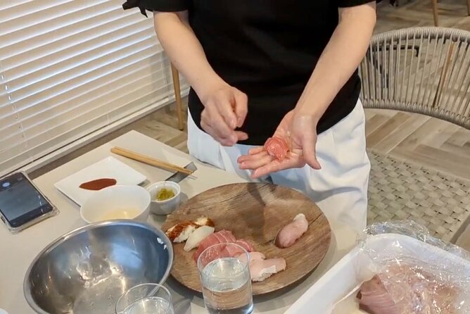 Osaka Sushi Cooking Class - Tasting your own Nigiri and Maki (and sharing the results)