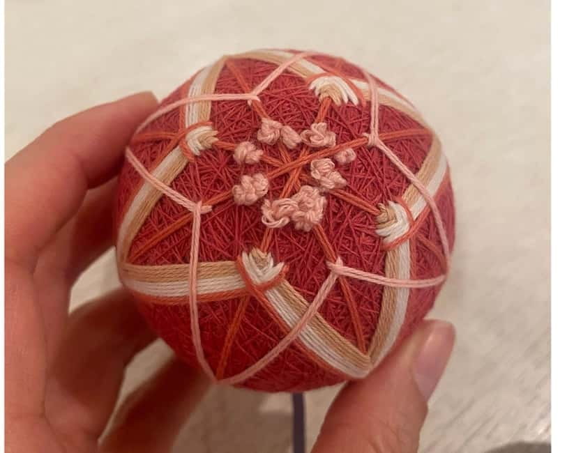 Osaka: Temari Embroidery Workshop - What You Finish in Class (and What You Finish Later)