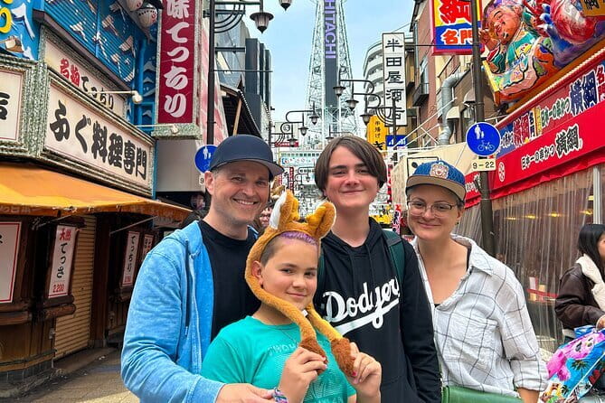 Osaka: Walking Tour to Local Gems, Food & Culture - Nipponbashi Denden Town: photo moment, then gadget street reality