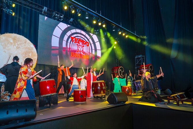 OSAKA:Feel the Power! Learn Taiko Drum from Professionals - Tempozan Harbor Theater: an easy Osaka stop