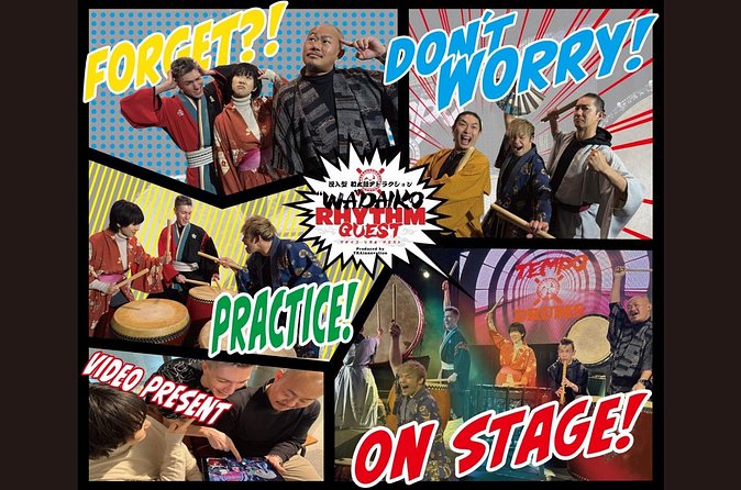 OSAKA:Feel the Power! Learn Taiko Drum from Professionals - Scheduling, timing, and why being early matters