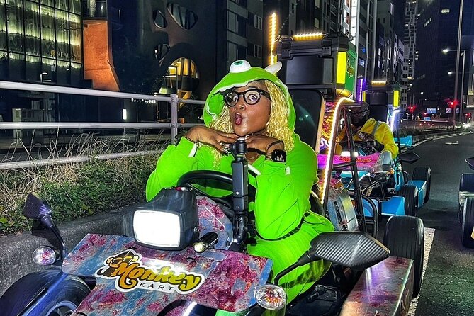 Premium Go-Kart Experience Through Osaka’s Best-Known Landmarks - Tsutenkaku: first landmark energy from the road