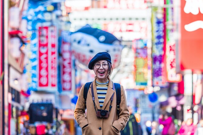 Private Photoshoot in Osaka with a Professional Photographer - How your custom Osaka route works (Castle, Dotonbori, Shitennoji)