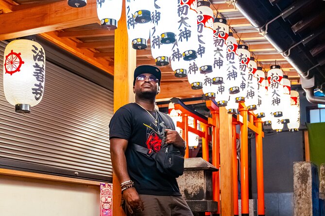Private Vibrant Night Photoshoot Experience in Osaka (Dotonbori) - Hozenji Yokocho and the quieter lanes: photos with atmosphere