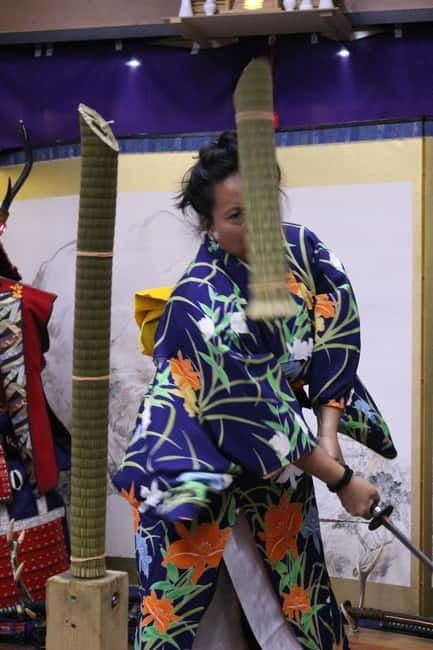 Samurai Armor & Sword experience with phot near Osaka Castle - Finding the dojo: the Honor of the Samurai sign and Osaka address cues
