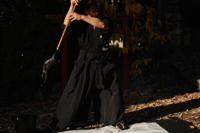 Samurai Calligraphy:Final brushstrokes of a lifetime before a War - Samurai Calligraphy in 30 Minutes: One Character at Giant Scale