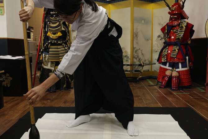 Samurai Calligraphy:Final brushstrokes of a lifetime before a War - Getting There and Showing Up Ready