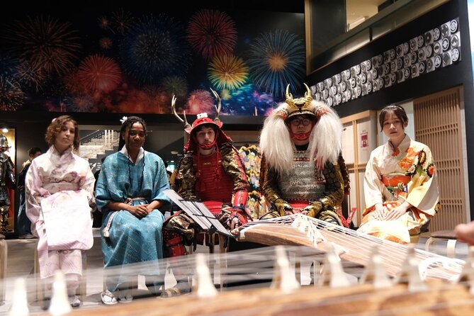 Samurai Show, Tea Ceremony, Japanese Traditional Activities - Samurai show plus tea and calligraphy: why this mix works in Osaka