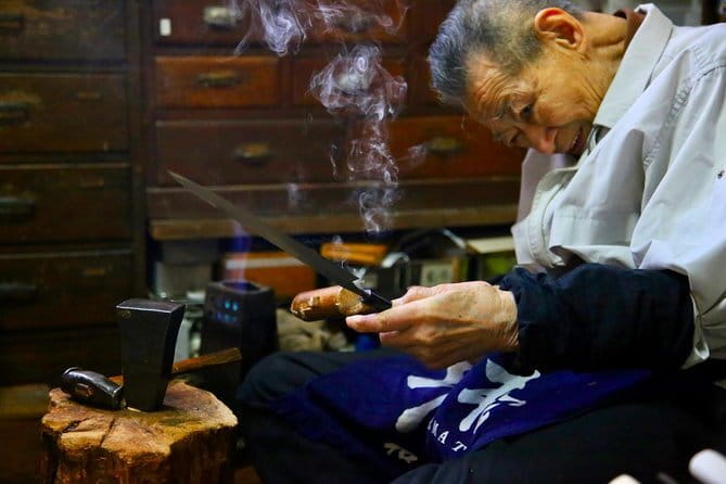 Sharpen Japanese Knives in Osaka - Stop 1: Sakai Traditional Industrial Hall in 30 Minutes