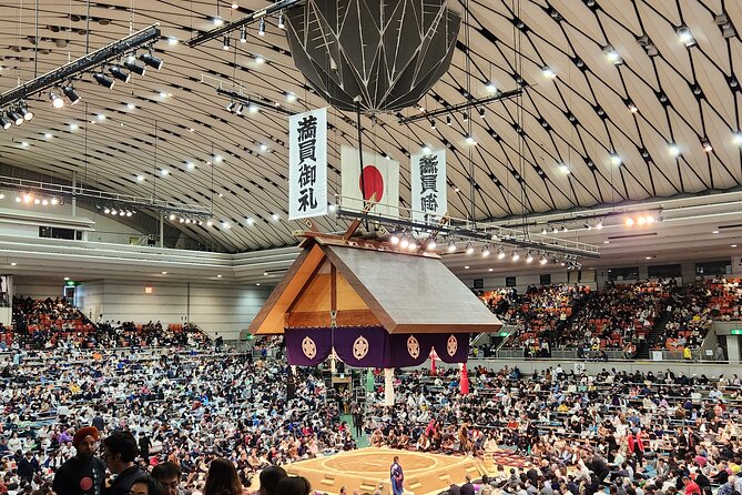 Sumo Wrestling Tournament Chair Seats & Expert Guide | Osaka Mar - Should You Book This Sumo Experience?