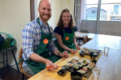 Sushi Class in Osaka Dotonbori - What you’ll make: salad roll, nigiri, and oshizushi