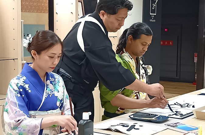Tea and Calligraphy Session at a Table in Osaka - Price and value: is $22.76 worth your time?