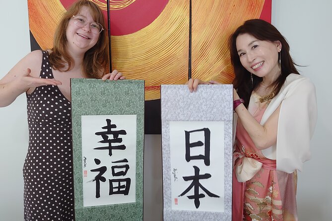 Traditional Calligraphy Experience near Dotonbori - English Instruction and a Patient Teacher: What Makes the Class Feel Easy