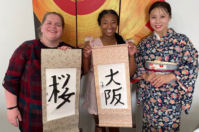 Traditional Calligraphy Experience near Dotonbori - Choosing Your Kanji: Personal, Not Random